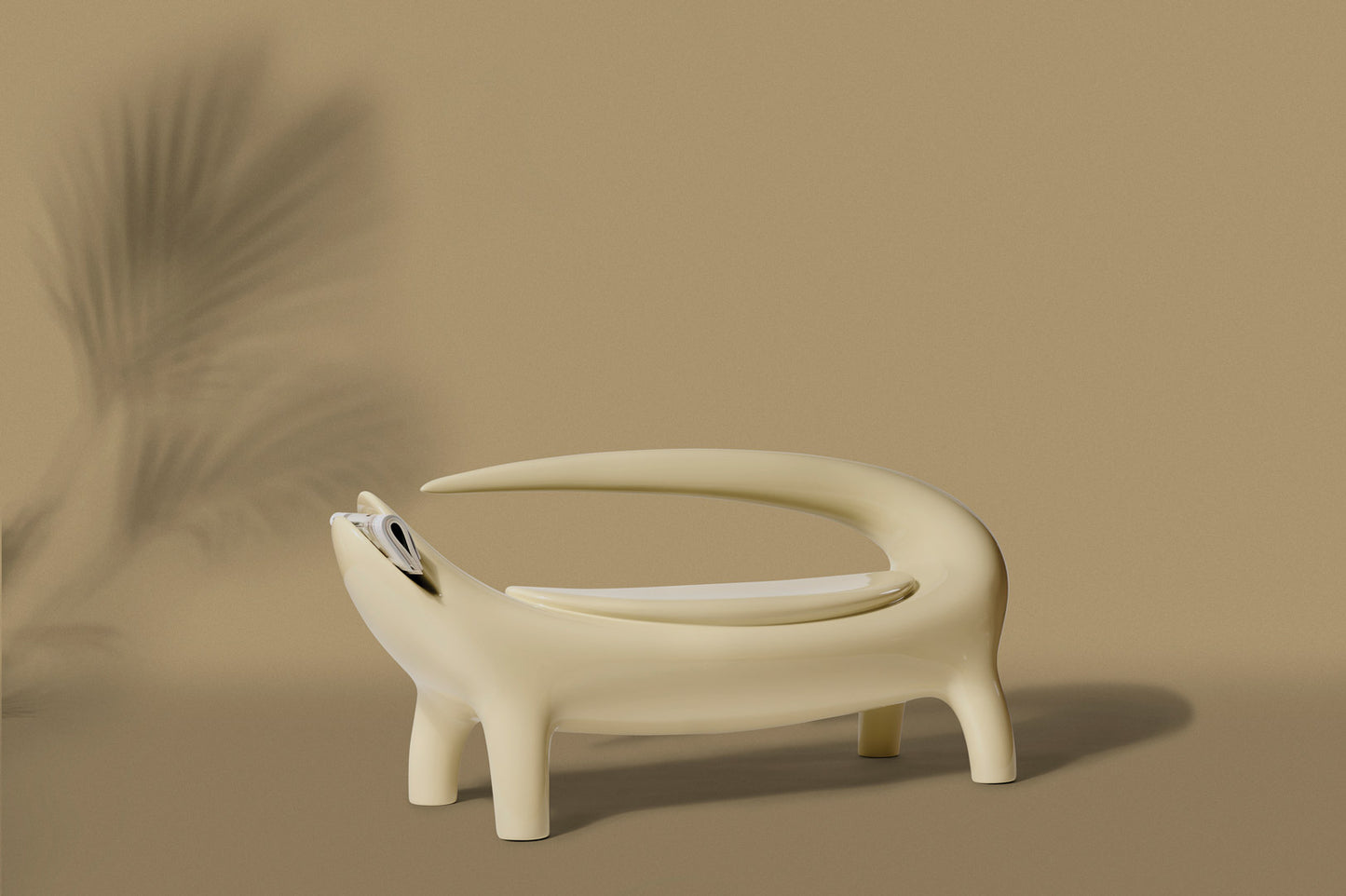 Big Kroko poltrona lounge due posti da esterno Slide design