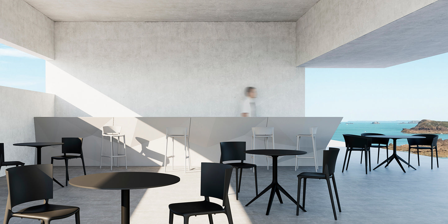 Sedia pranzo in resina Africa Vondom Genco Outdoor