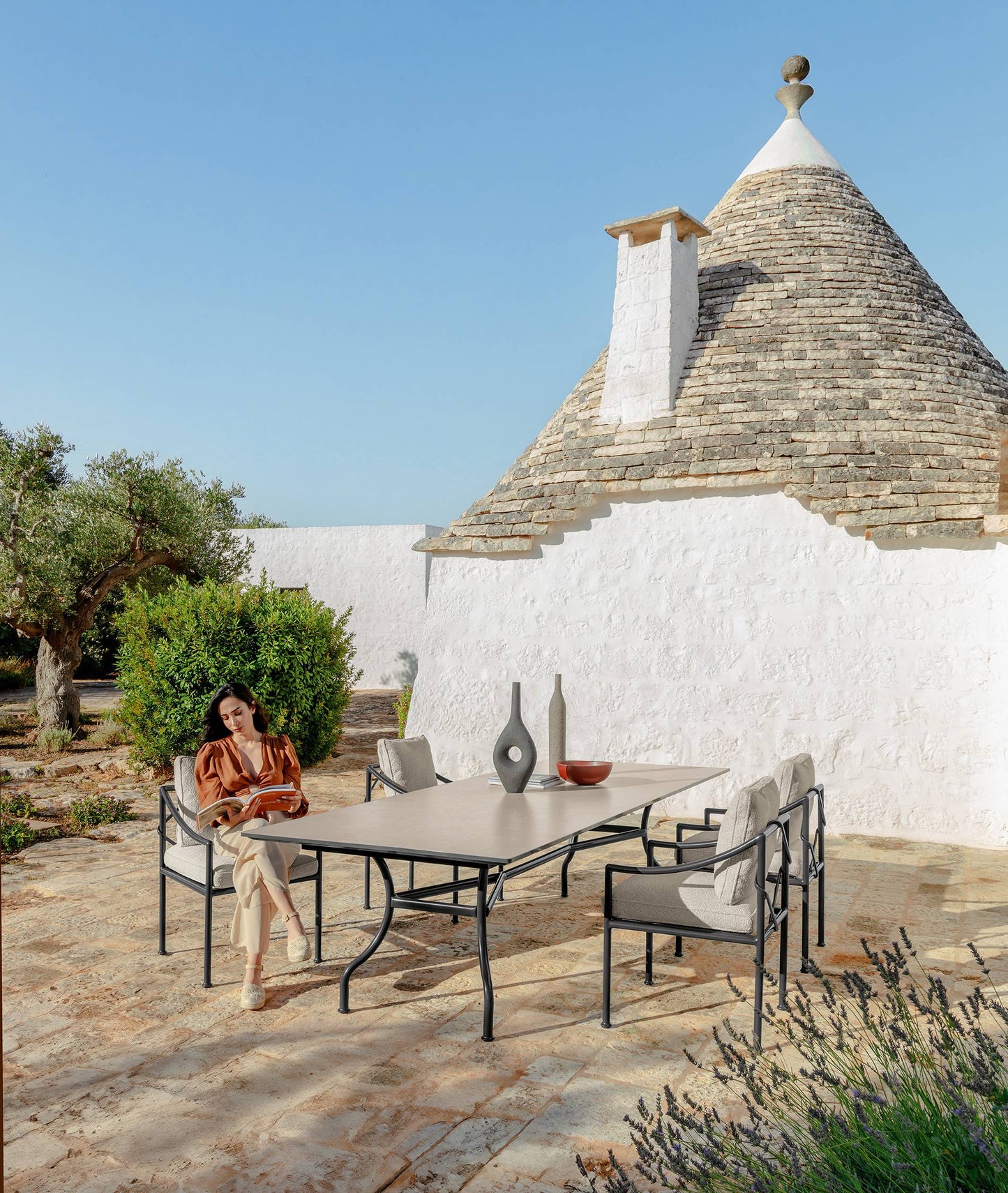 Tavolo pranzo Capri 280x110 Talenti outdoor esterno