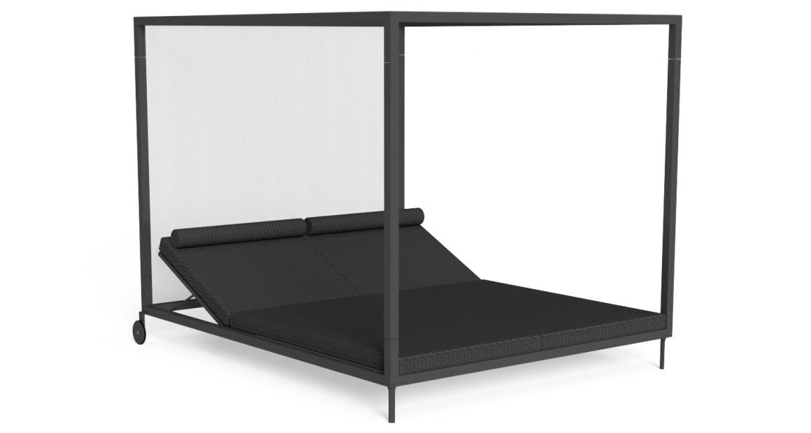 Cleo Soft Alu Daybed Talenti grafite grigio scuro