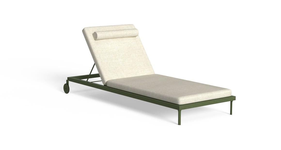 Cleo Soft Alu Lettino Talenti verde canna reed green white