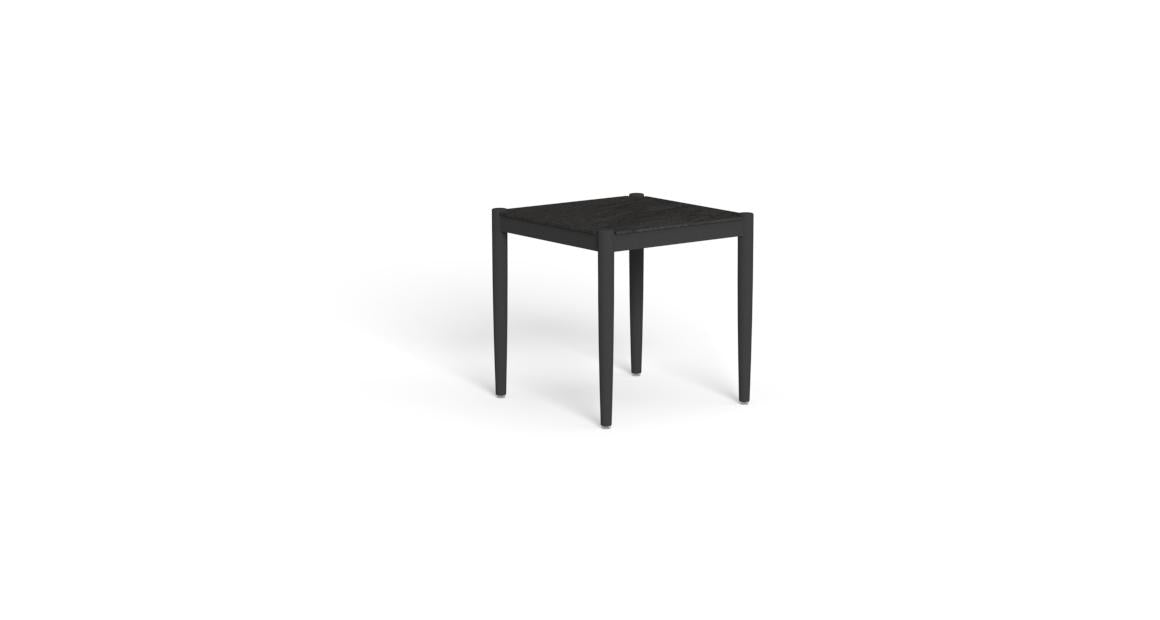 tavolino dolcevita alu nero side table