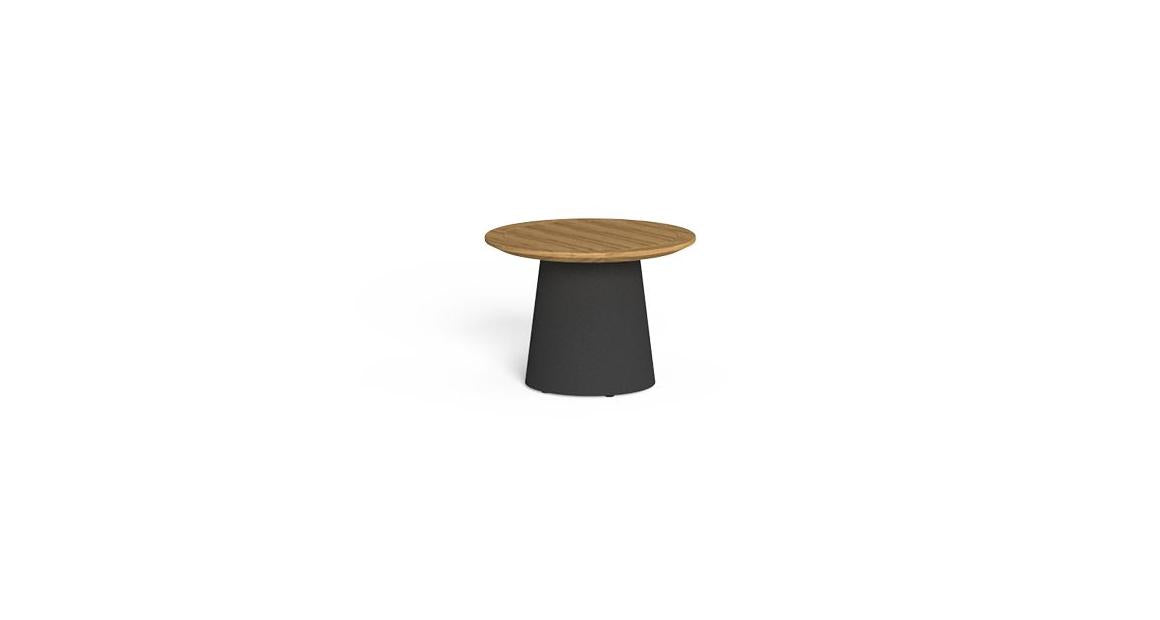 Dolcevita Tavolo Caffè D45 Talenti Grafite - Natural Teak Genco Outdoor