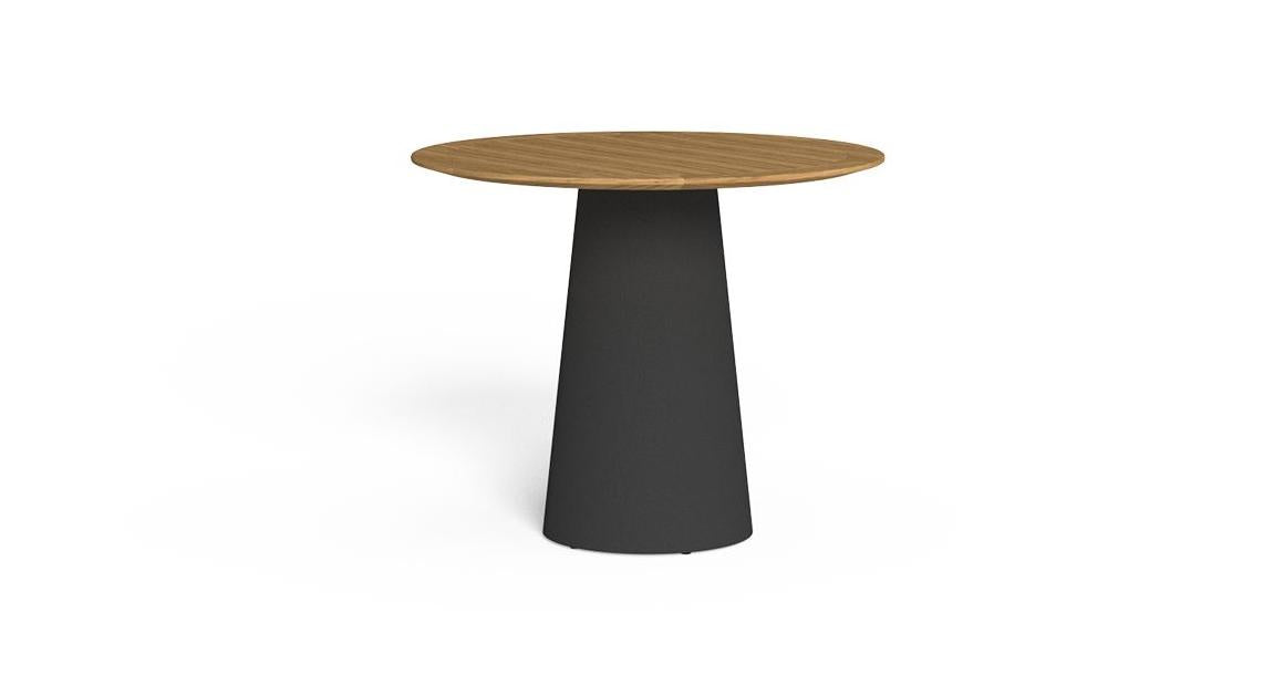 Dolcevita Tavolo Pranzo D90 Talenti Grafite - Natural Teak Genco Outdoor