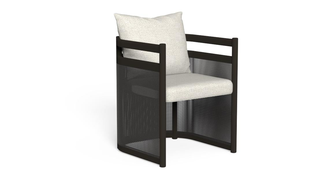 Edwin outdoor dining chair by Talenti