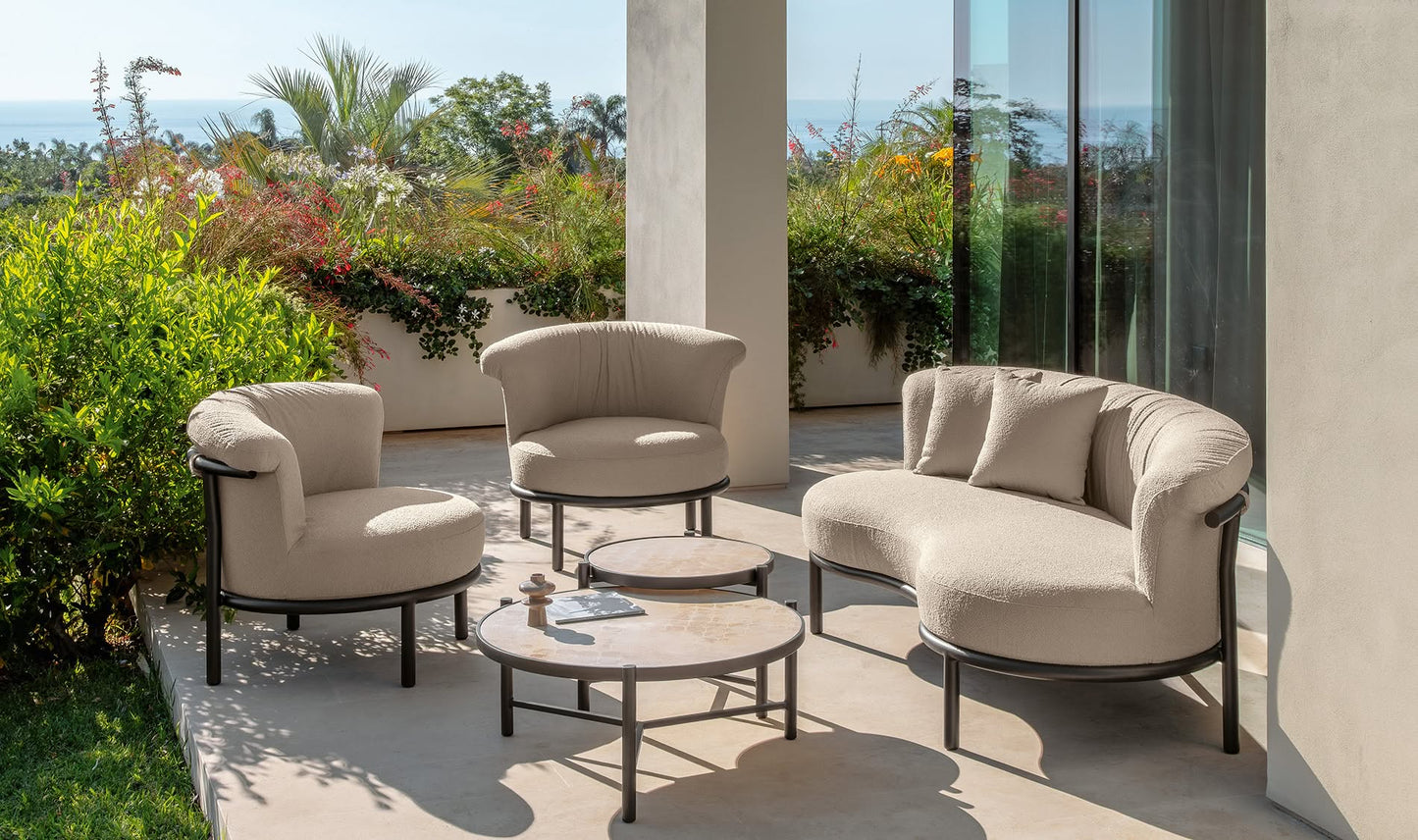 James Tavolo tondo da caffè da esterno D58 Talenti