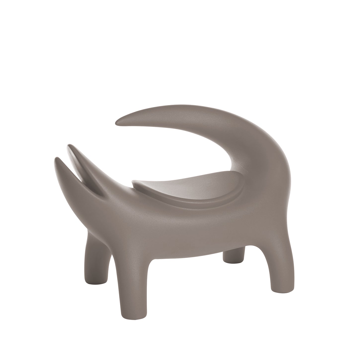 Kroko poltrona lounge outdoor Slide argil grey grigio