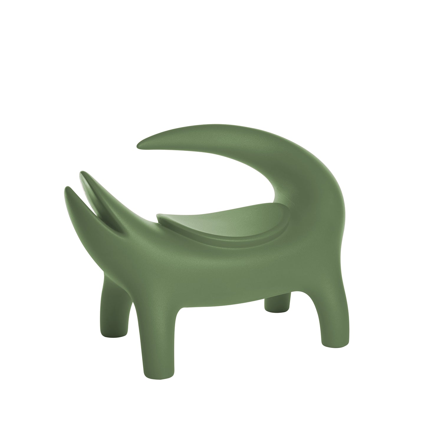 Kroko poltrona lounge outdoor Slide malva green
