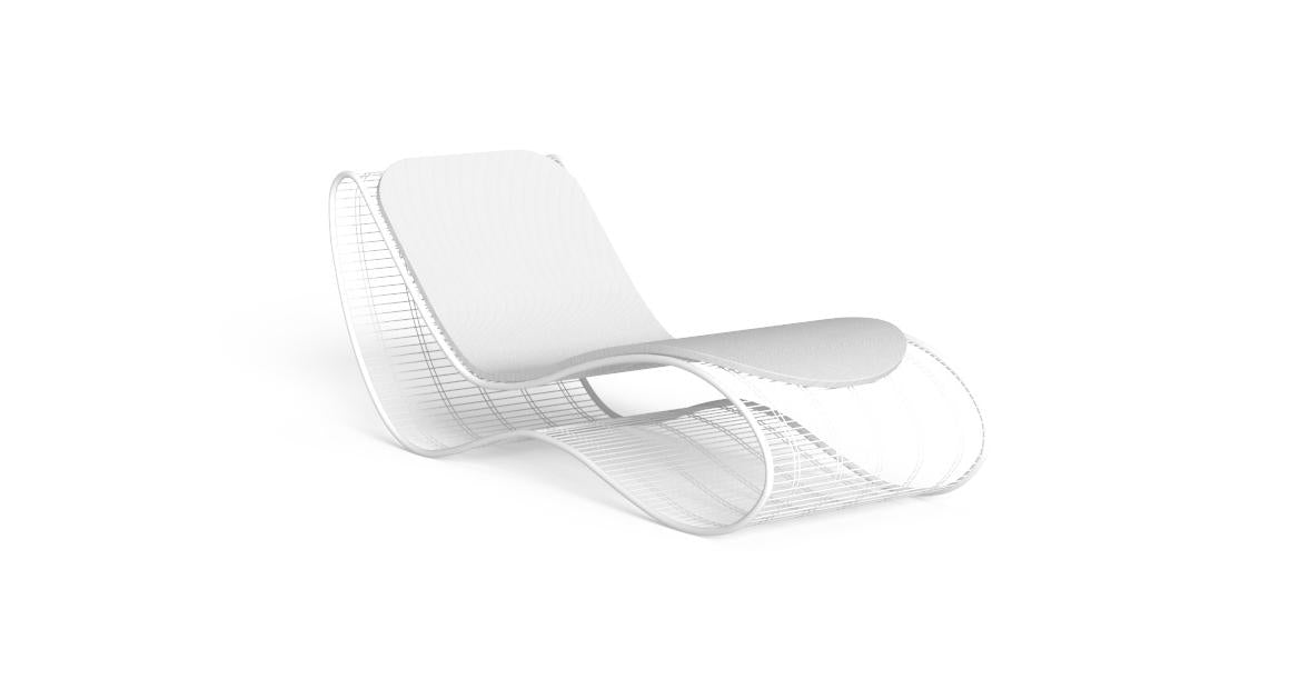 Lettino Relax Breez Talenti bianco