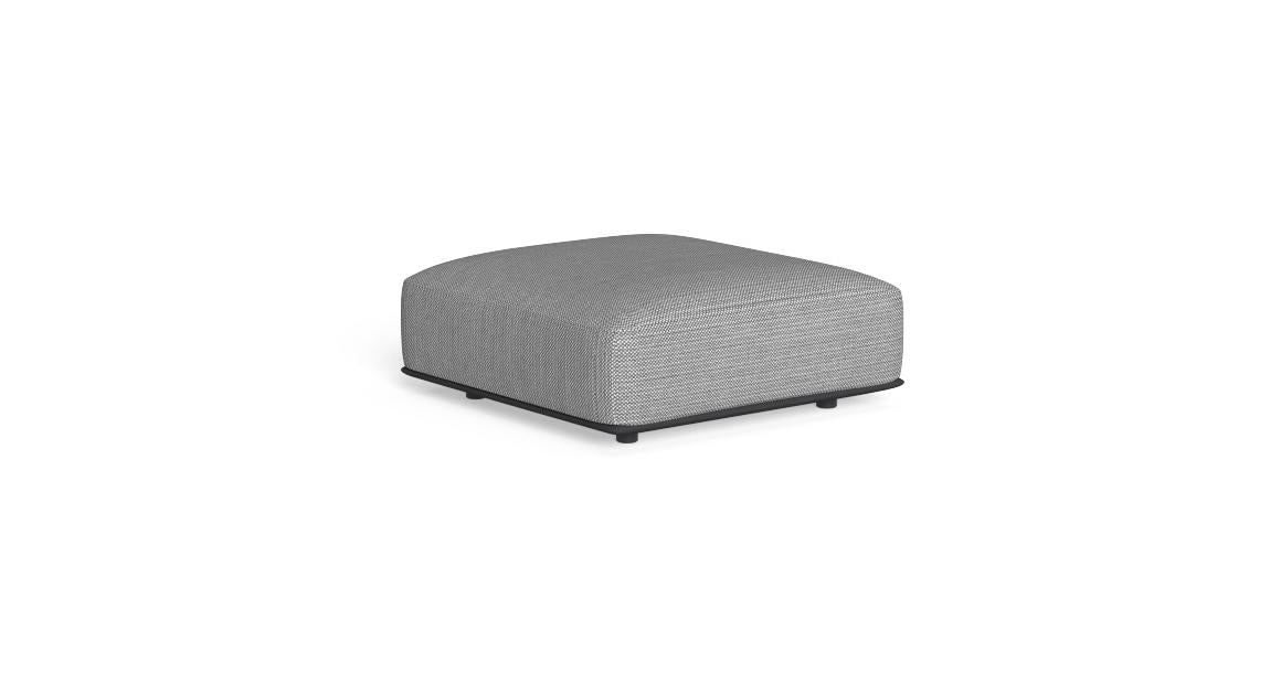 Malè Pouf da esterno Talenti-Pouf-Talenti-Grafite - Grigio Chiaro-Genco Outdoor
