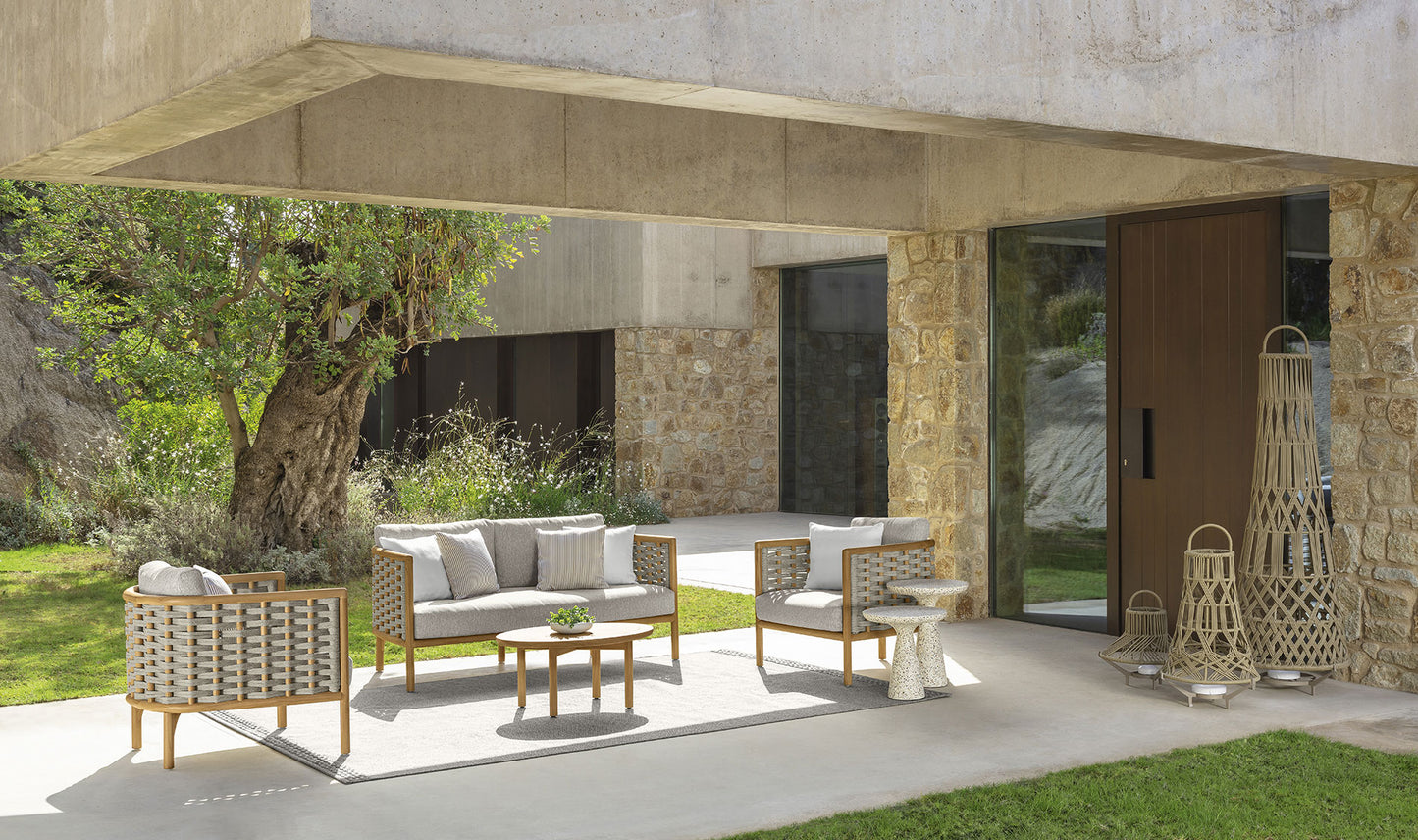 Prichi Tavolo Caffè 55x80 Talenti Genco Outdoor