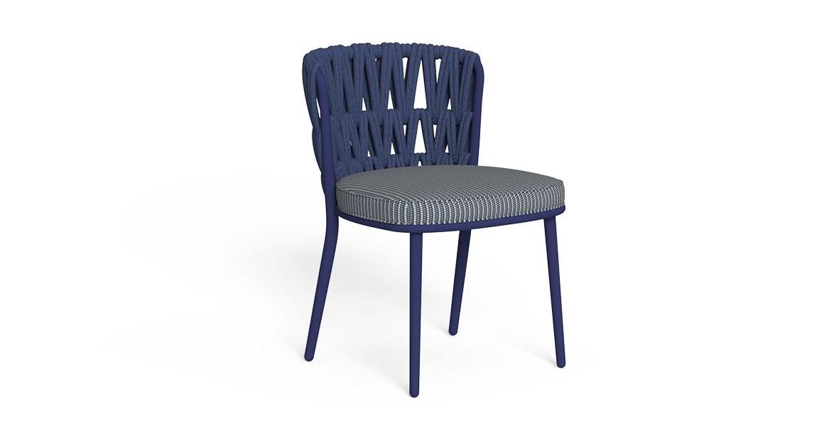 Swipe Sedia Pranzo Talenti True Navy Blue Genco Outdoor