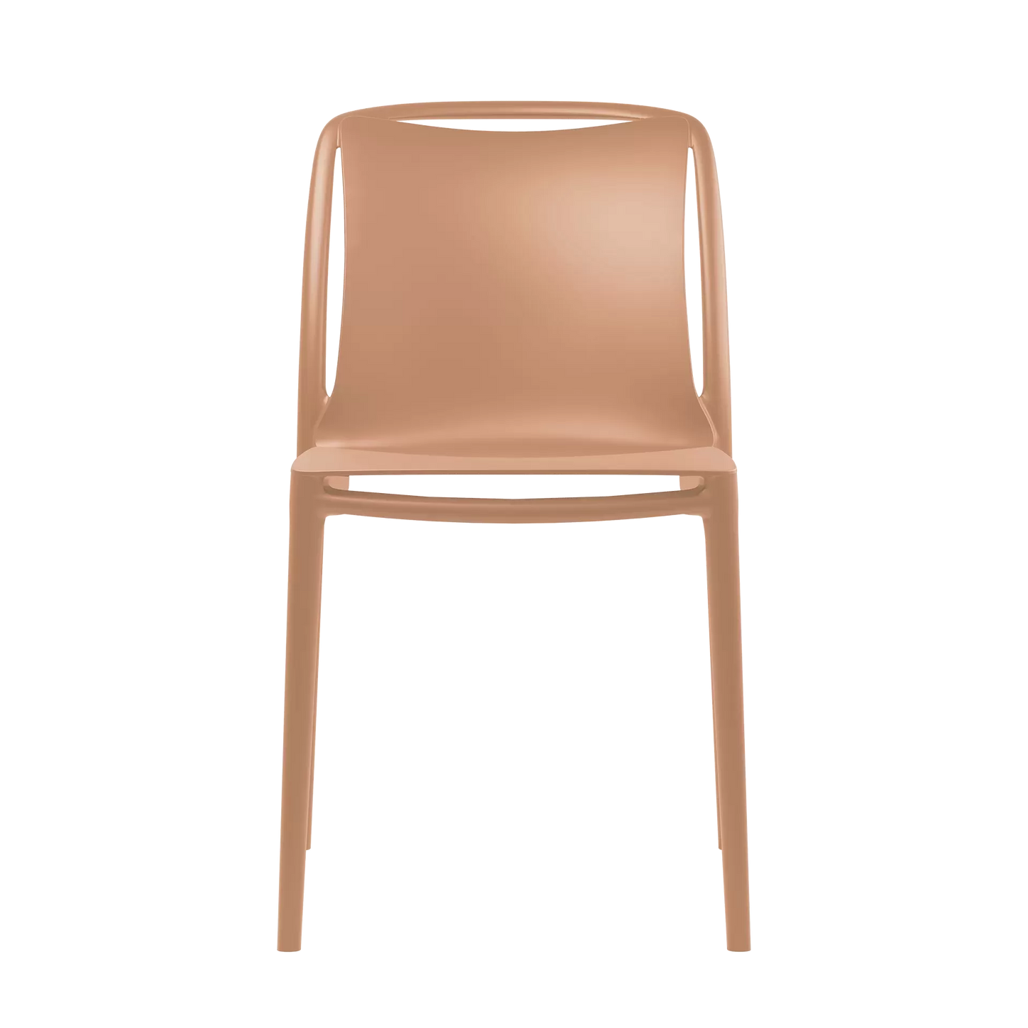 Sedia in resina da esterno Velair petra rosa