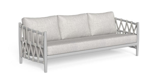 Tess set sofa da esterno Talenti (1 divano + 2 poltrone + 2 tavolini)