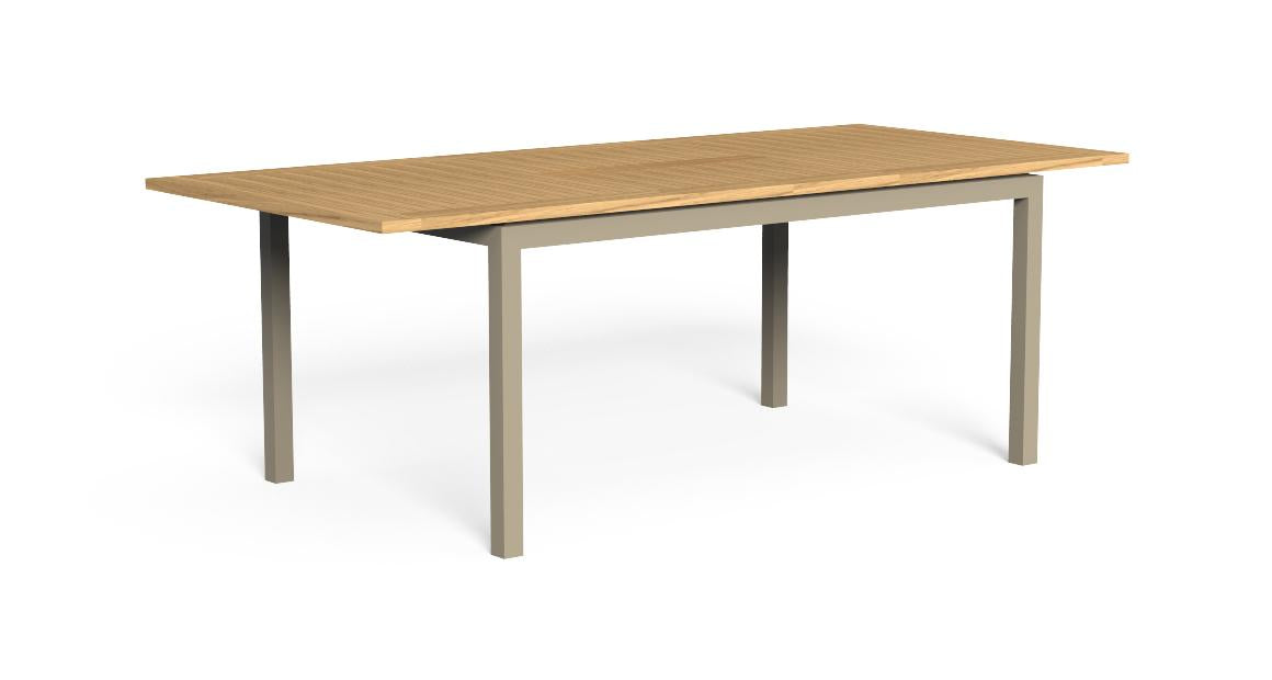 Timber Tavolo Pranzo Estendibile 156/214 Talenti Tortora Genco Outdoor