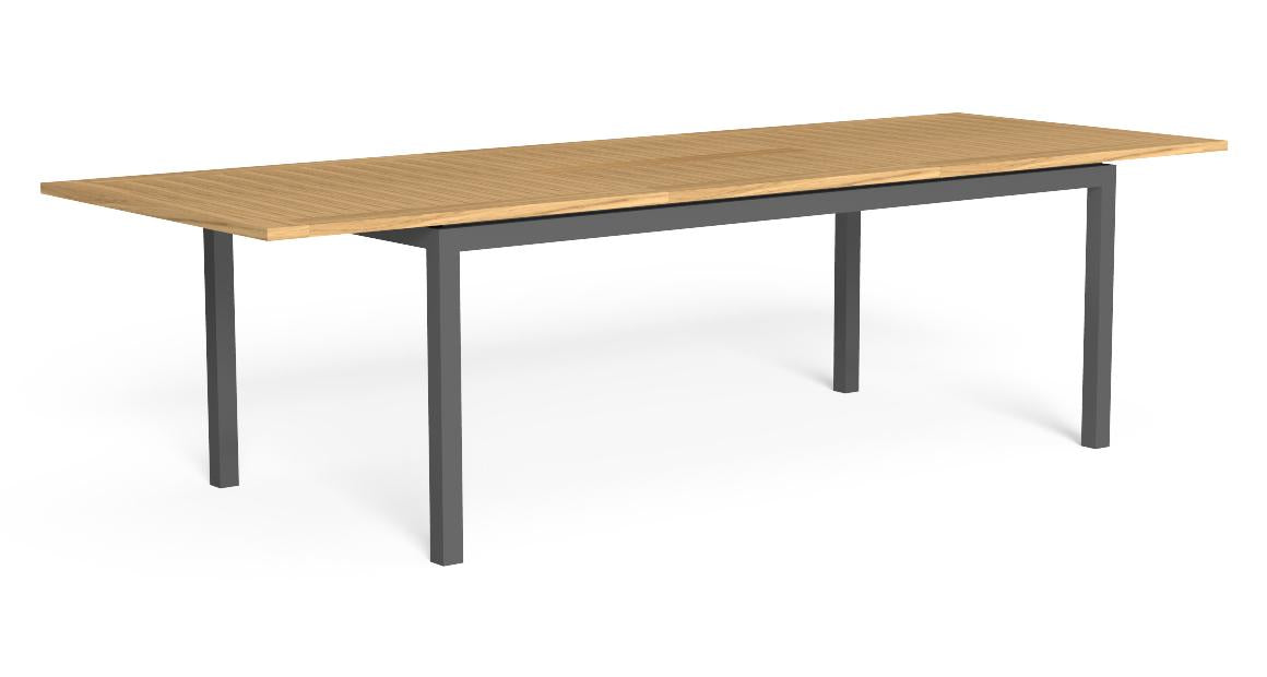 Timber Tavolo Pranzo 200/280 Talenti Antracite Genco Outdoor