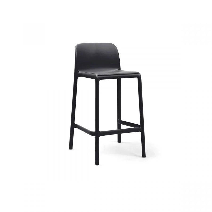 Faro Mini sgabello in resina Nardi Antracite Genco Outdoor
