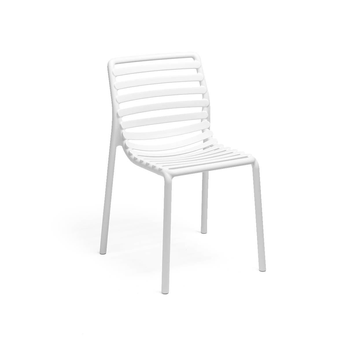 Sedia in resina Doga Bistrot Nardi Bianco Genco Outdoor