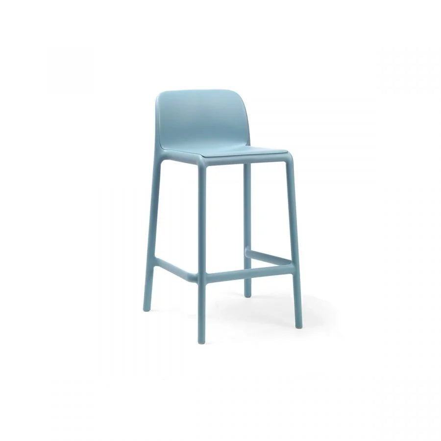 Faro Mini sgabello in resina Nardi Celeste Genco Outdoor
