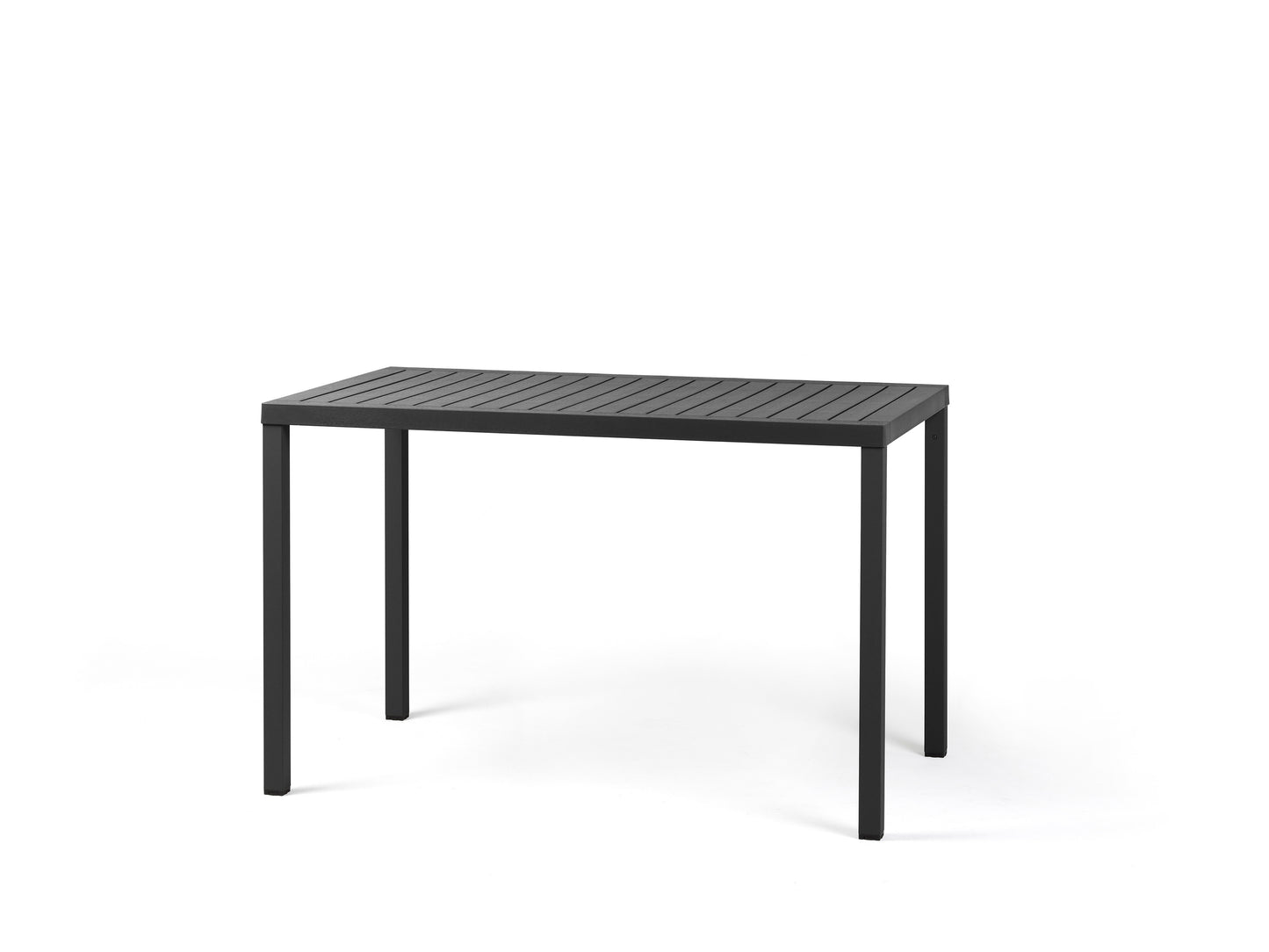 tavolo da esterno cube 120 x 70 nardi nero antracite