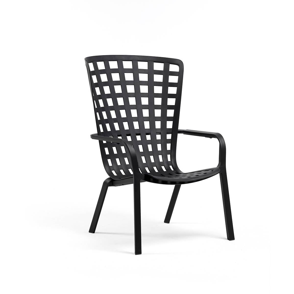 Folio poltrona relax reclinabile Nardi Antracite Genco Outdoor