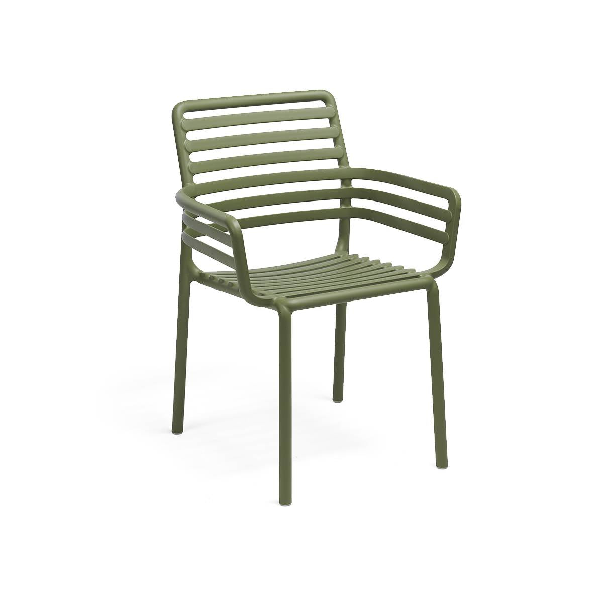 Sedia in resina con braccioli Doga Armchair Nardi Agave Genco Outdoor