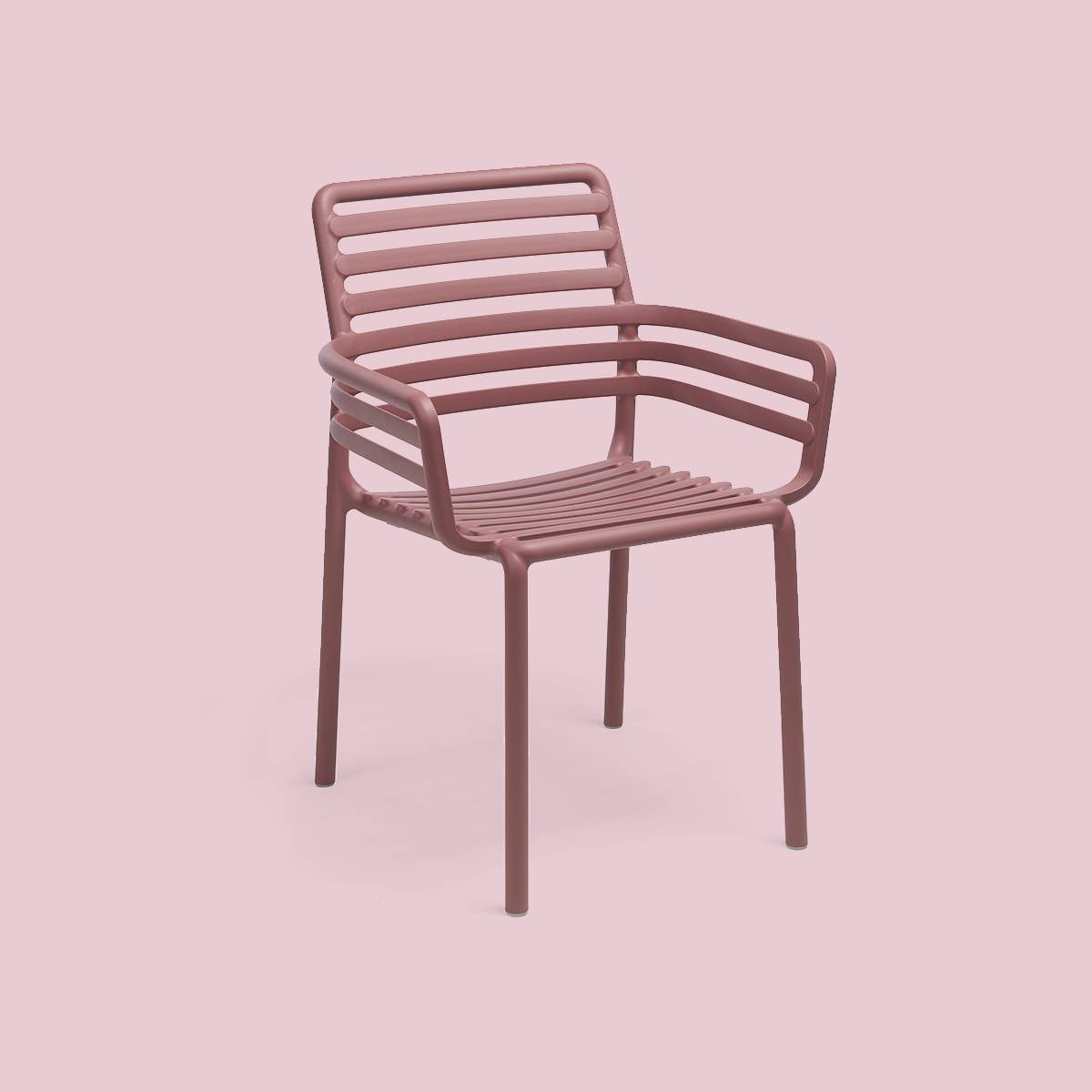 Sedia in resina con braccioli Doga Armchair Nardi Genco Outdoor