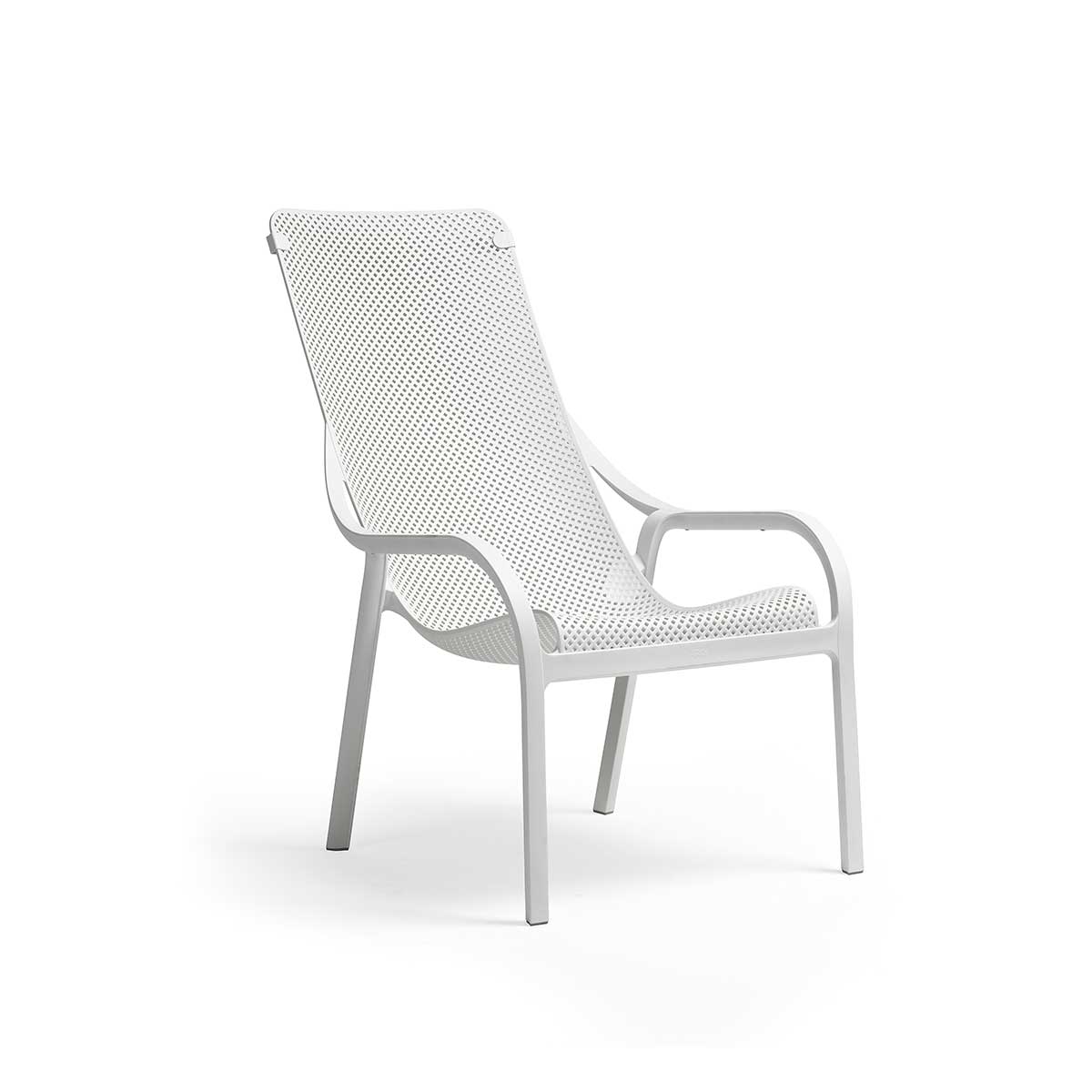 Net Lounge seduta relax Nardi Bianco Genco Outdoor