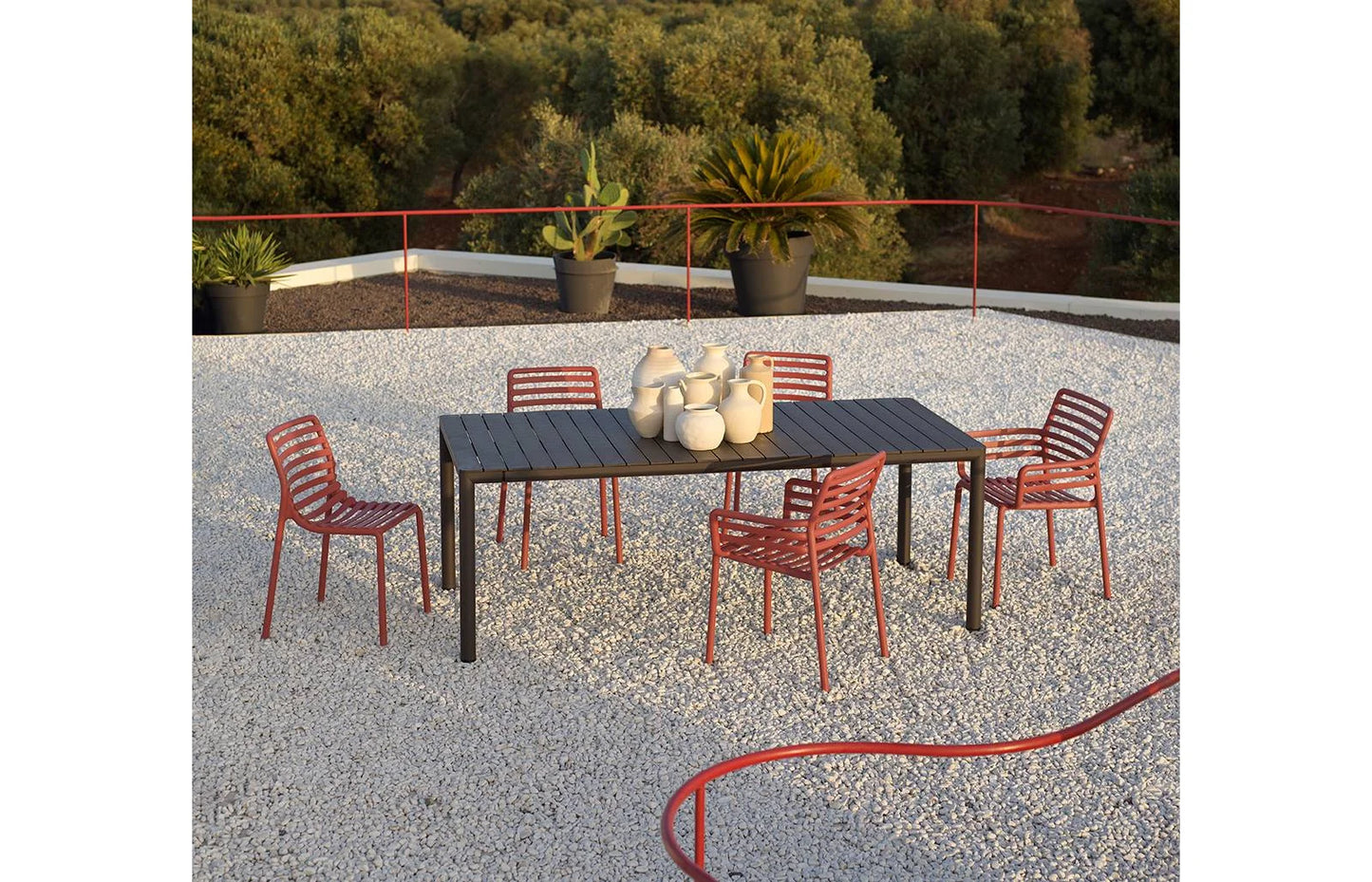 Tevere tavolo estensibile 210/275 Nardi Genco Outdoor