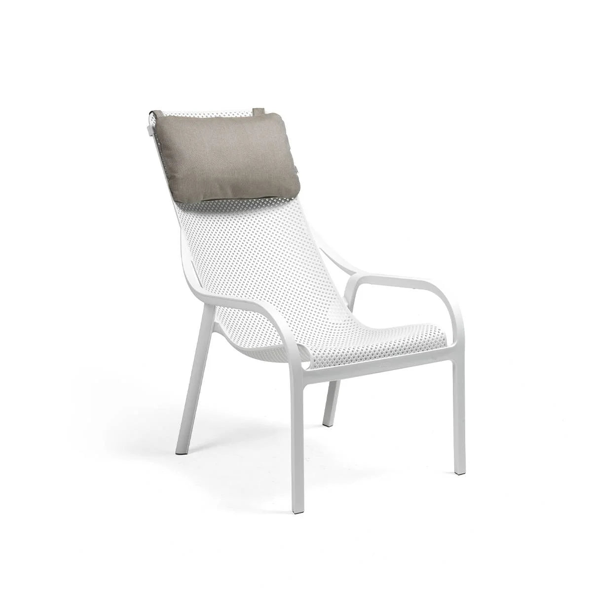 Cuscino Poggiatesta Net Lounge Nardi Grigio Sunbrella Genco Outdoor