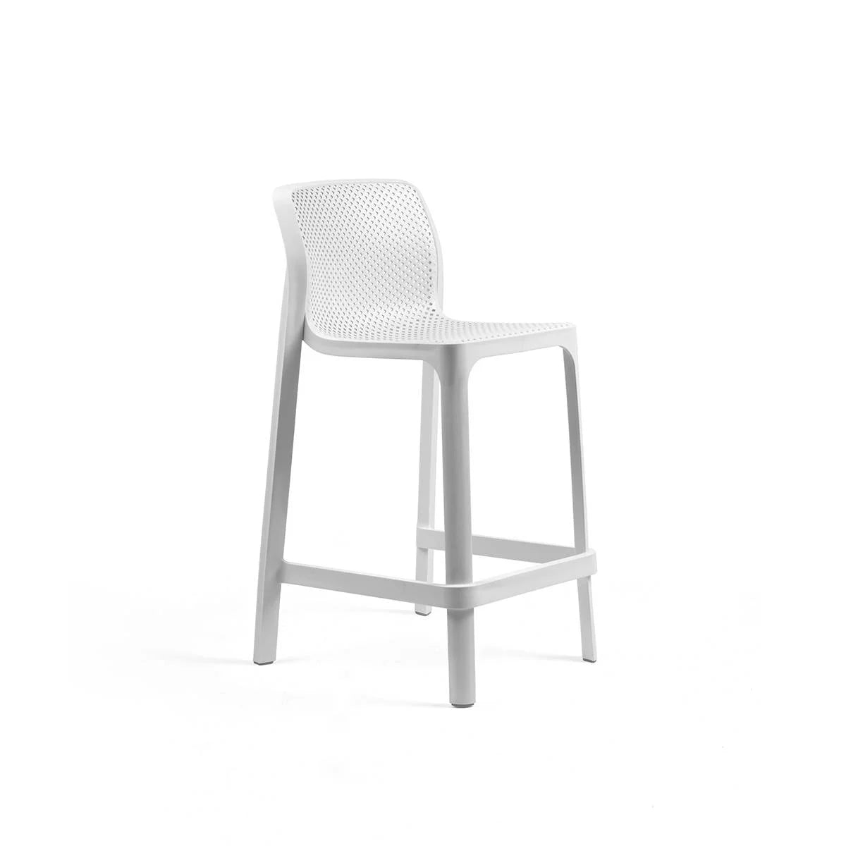 net stool mini bianco