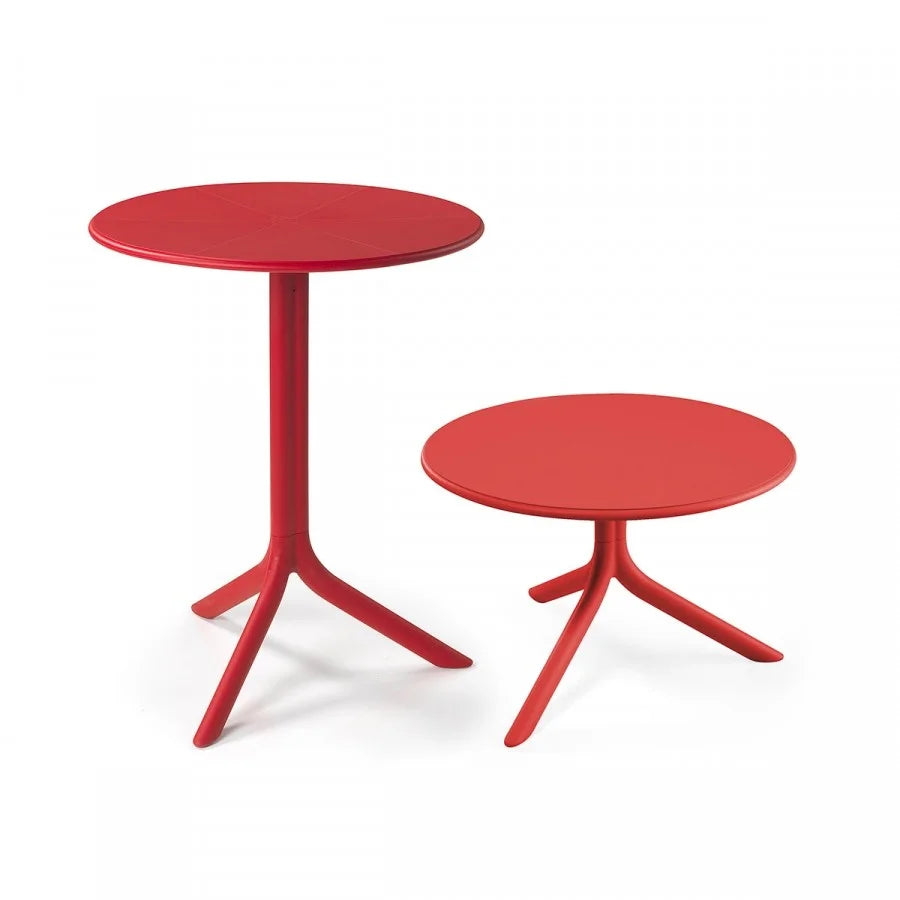 Tavolino Spritz due altezze Nardi Rosso Genco Outdoor