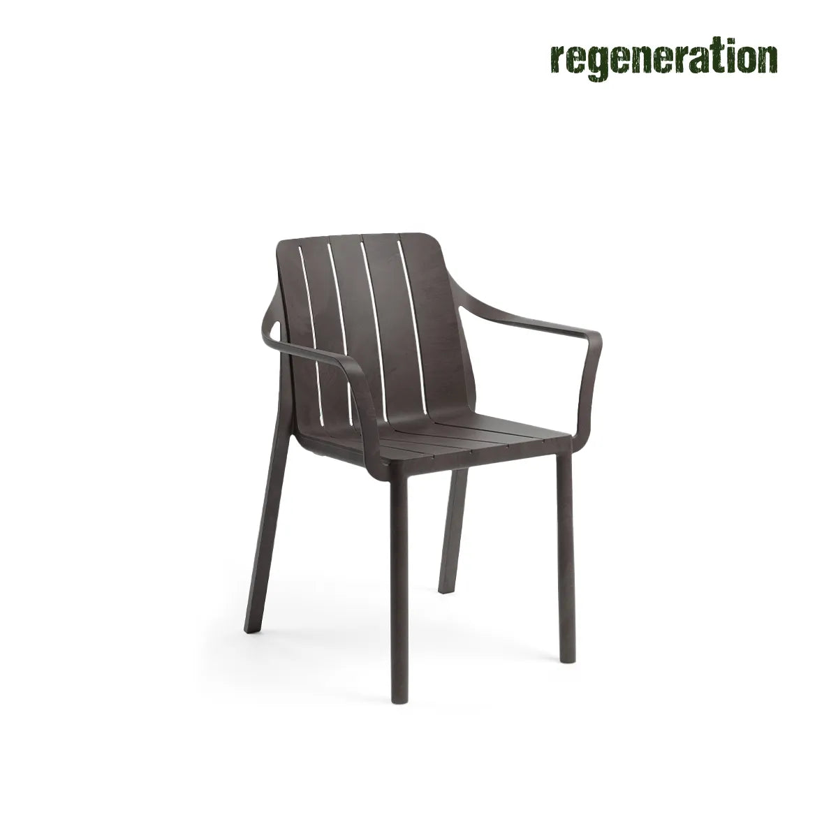 Sedia in resina con braccioli Tiberina Armchair Nardi Terra Genco Outdoor
