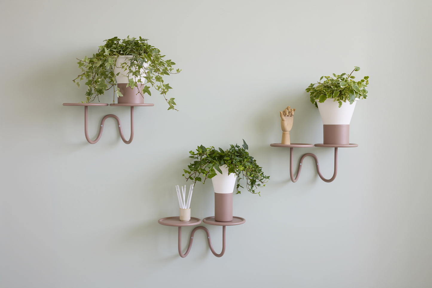 portavaso mimosa muro caramel
