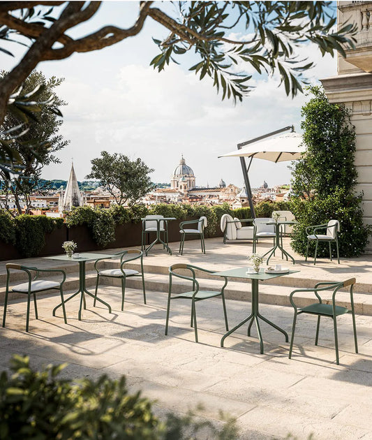 Salò Unopiù outdoor square table