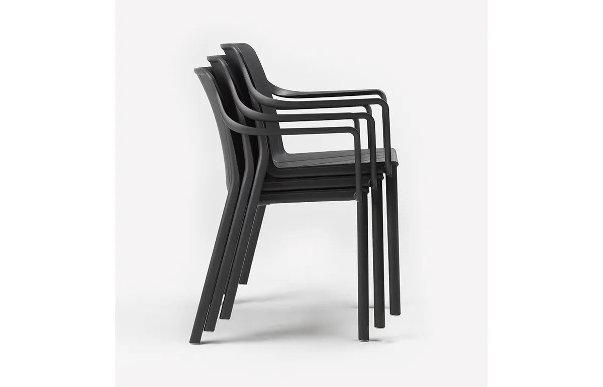 Sedia in resina con braccioli Tiberina Armchair Nardi Genco Outdoor