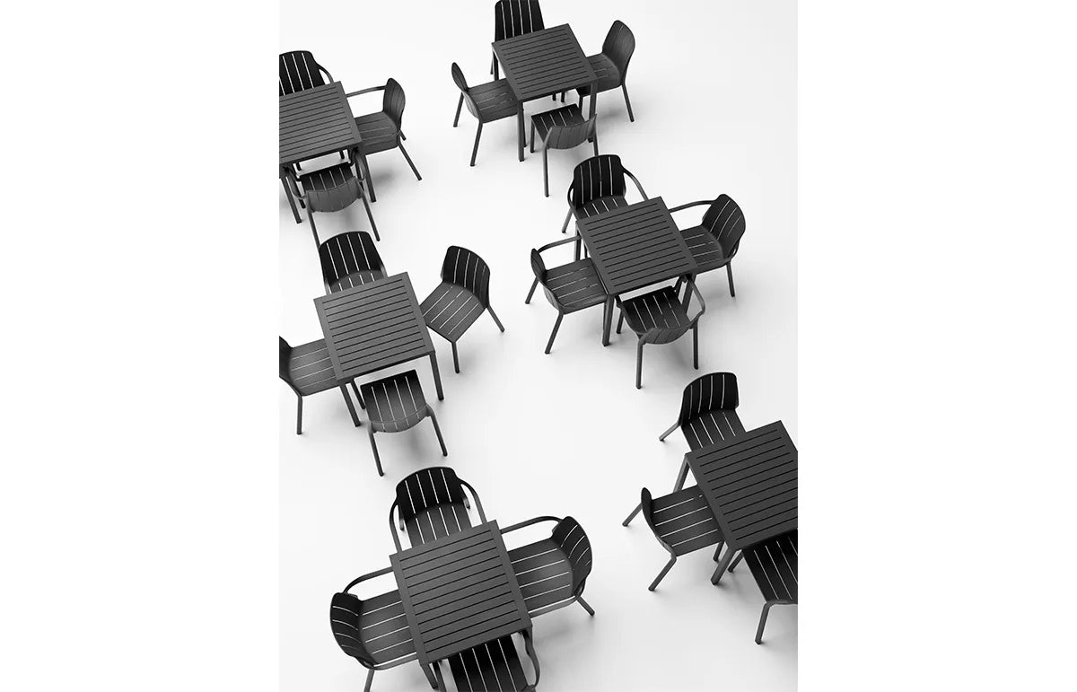 Sedia in resina con braccioli Tiberina Armchair Nardi Genco Outdoor
