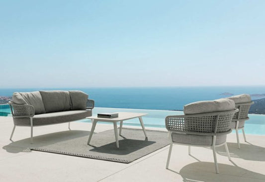Moon sofa in alluminio Talenti Genco Outdoor