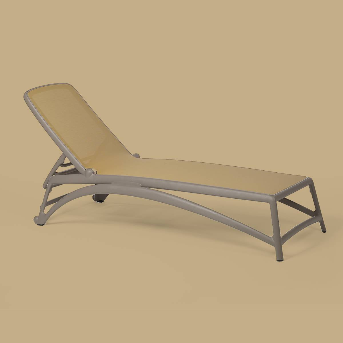 Lettino Atlantico in resina fiberglass Nardi Genco Outdoor