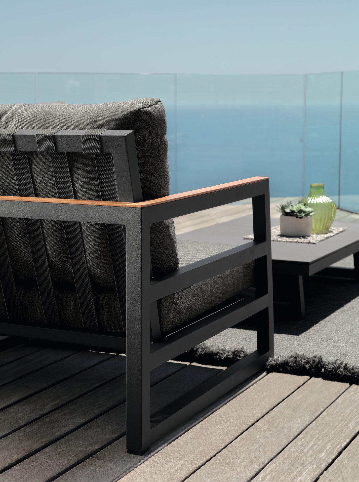 Alabama poltrona living in alluminio Talenti Genco Outdoor