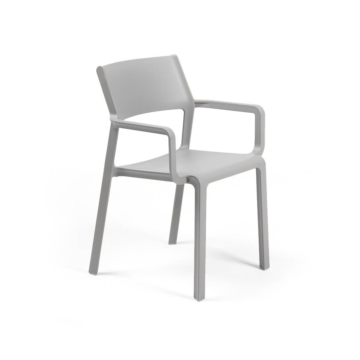 Trill Armchair poltrona in resina Nardi grigio Genco Outdoor