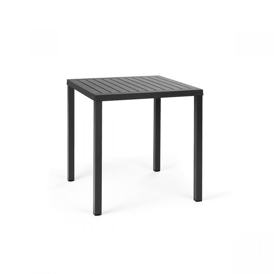 Tavolo 70x70 Cube Nardi antracite Genco Outdoor