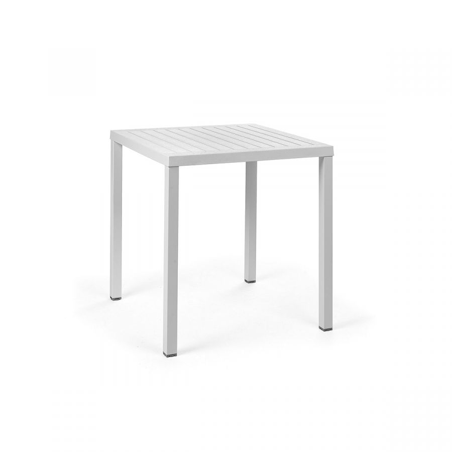 Tavolo 70x70 Cube Nardi bianco Genco Outdoor