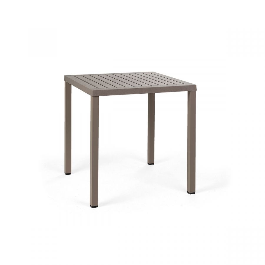 Tavolo 70x70 Cube Nardi tortora Genco Outdoor