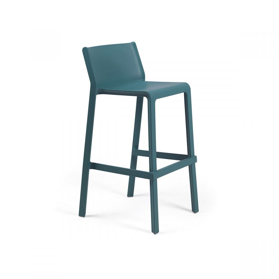 Trill Stool sgabello in resina Nardi Ottanio Genco Outdoor