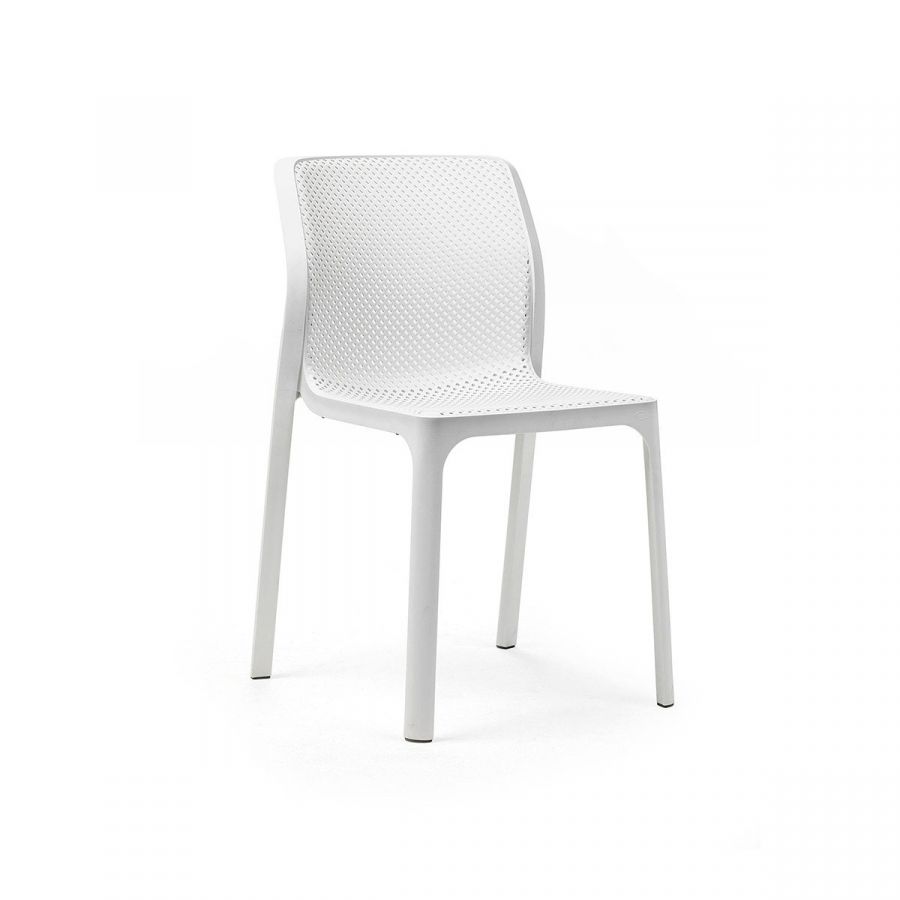 Sedia in resina Bit Nardi Bianco Genco Outdoor