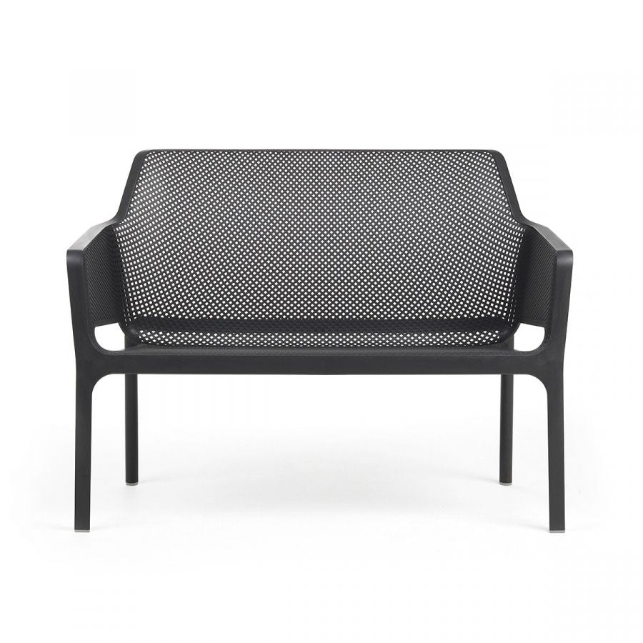 Net Bench panca in resina Nardi antracite Genco Outdoor
