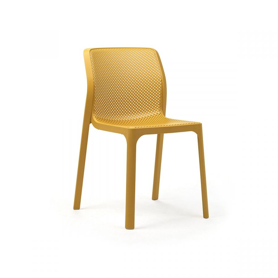 Sedia in resina Bit Nardi Senape Genco Outdoor