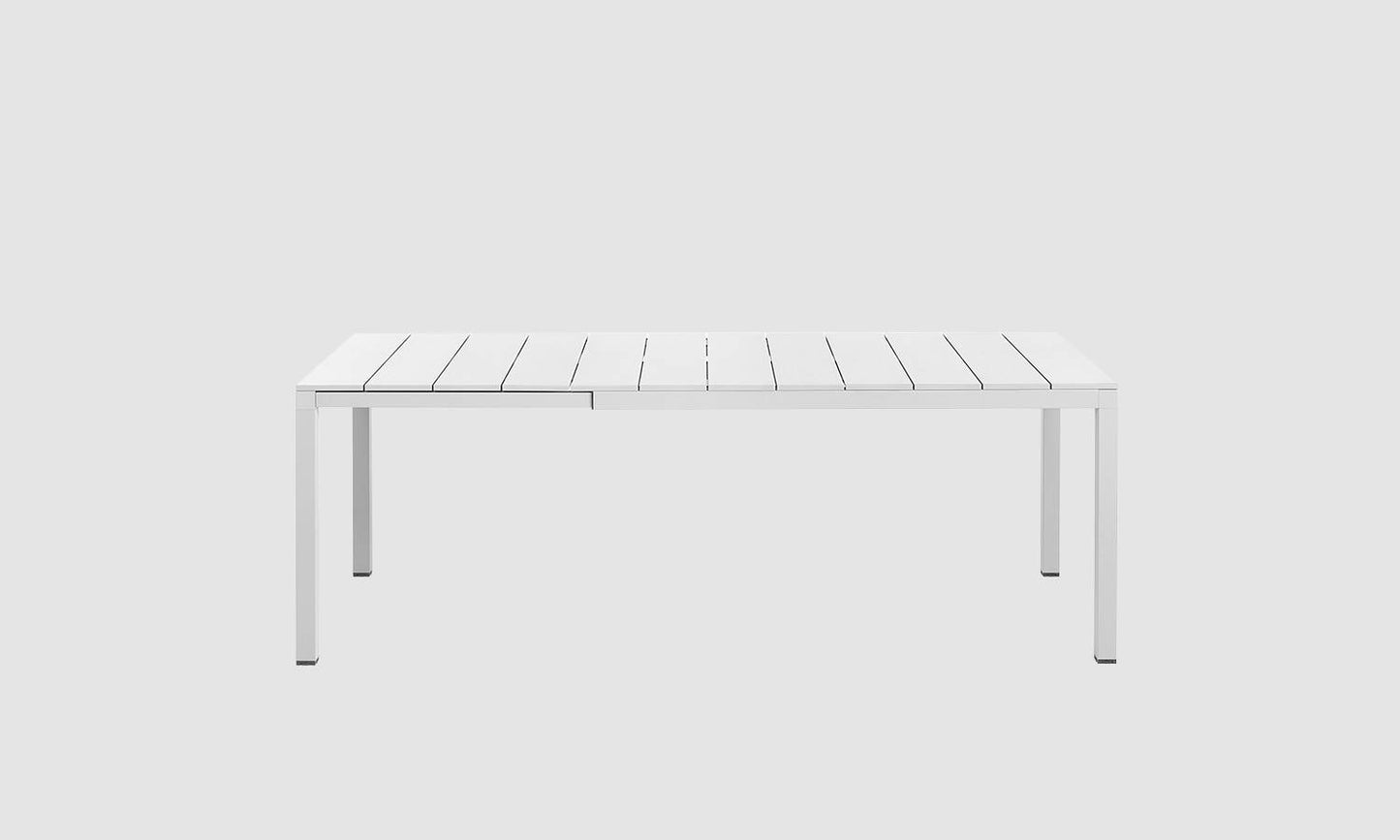 Tavolo estensibile Rio 140, piano in alluminio Nardi Genco Outdoor