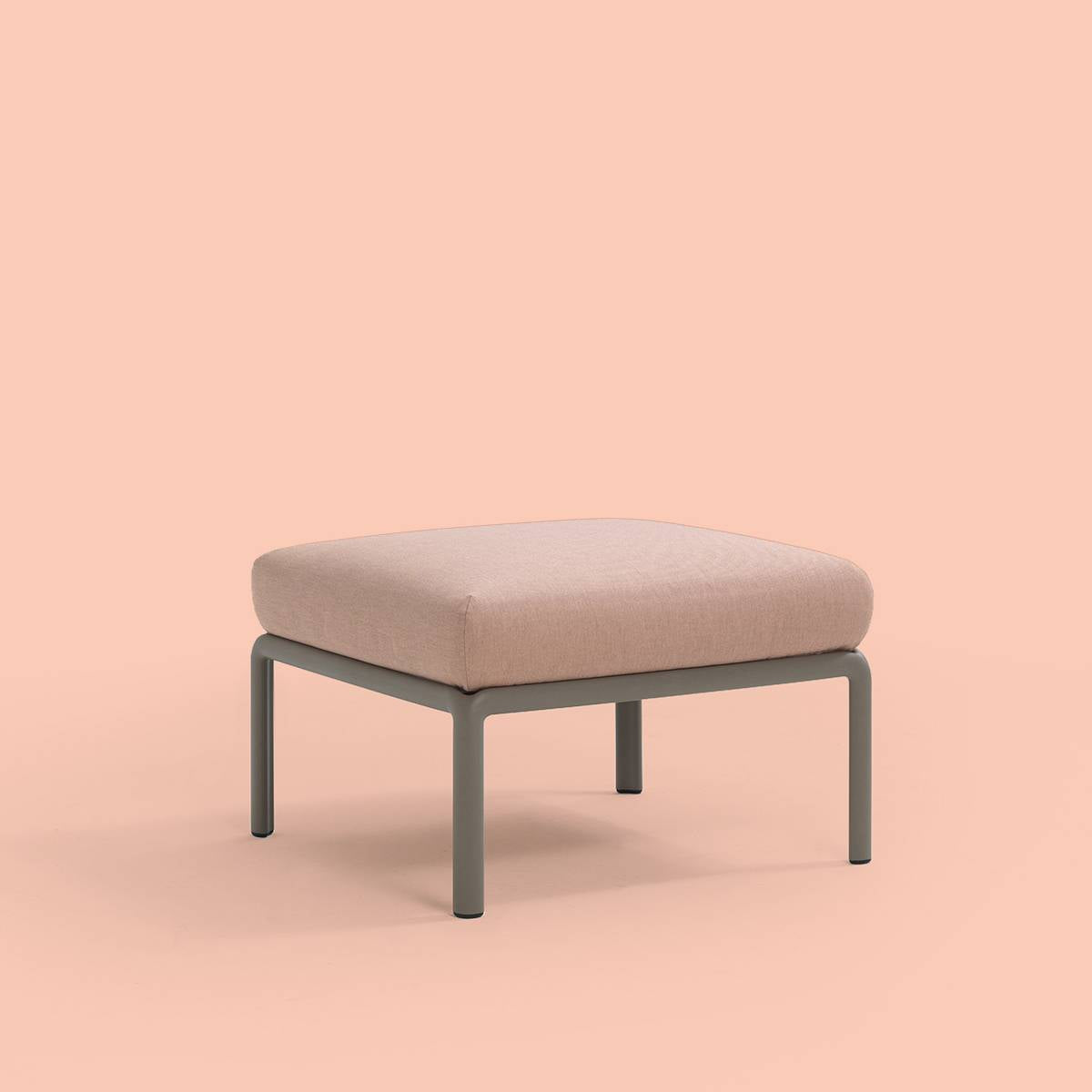 Pouf Komodo resina con cuscino Nardi Genco Outdoor